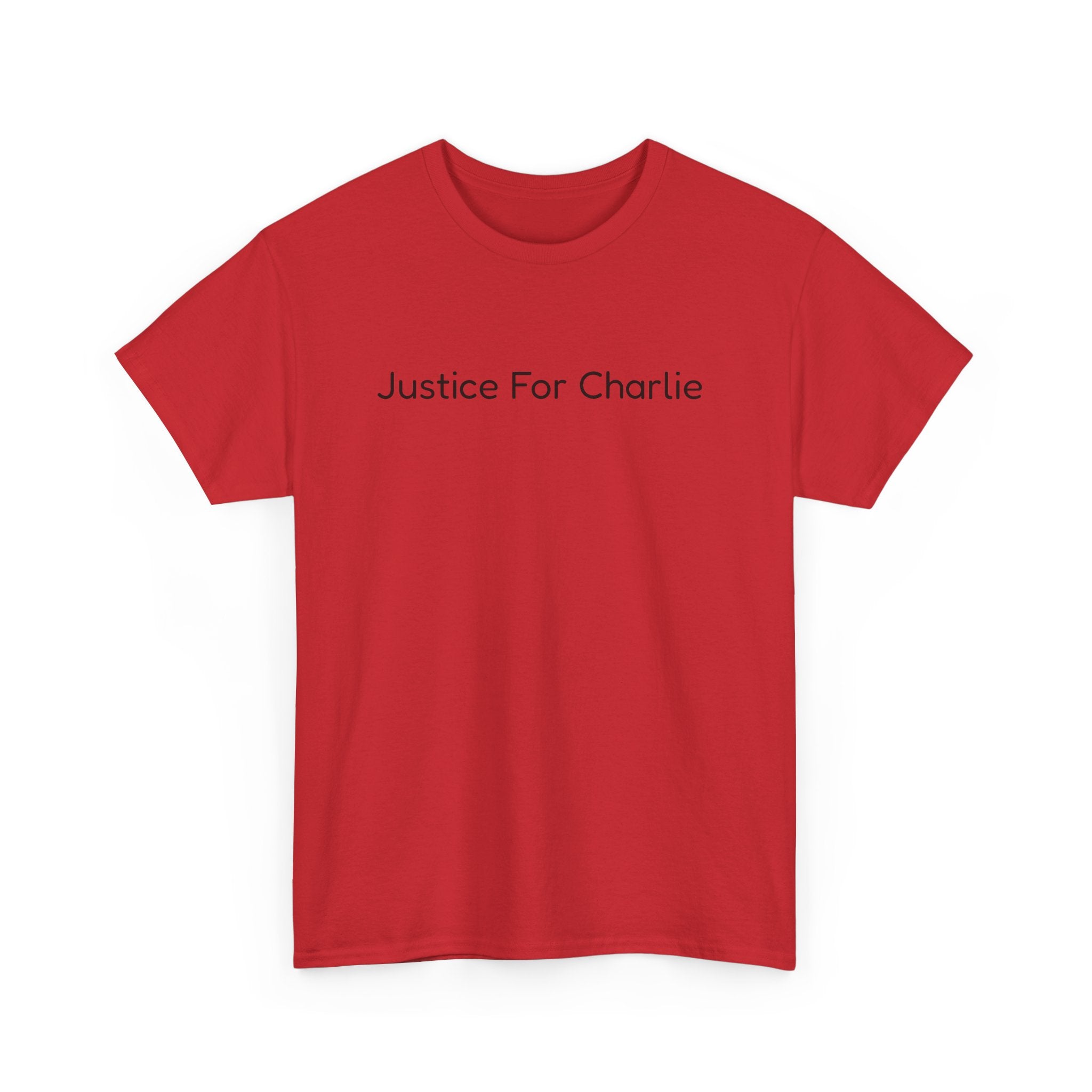 Justice For Charlie Unisex Cotton Tee