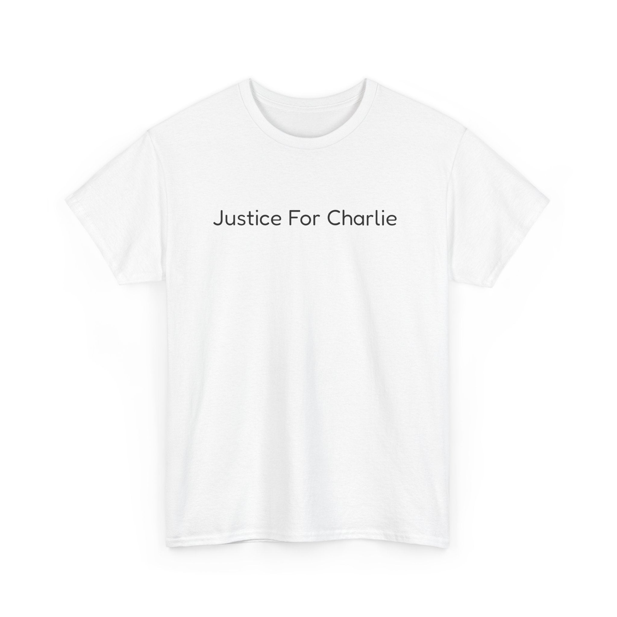 Justice For Charlie Unisex Cotton Tee