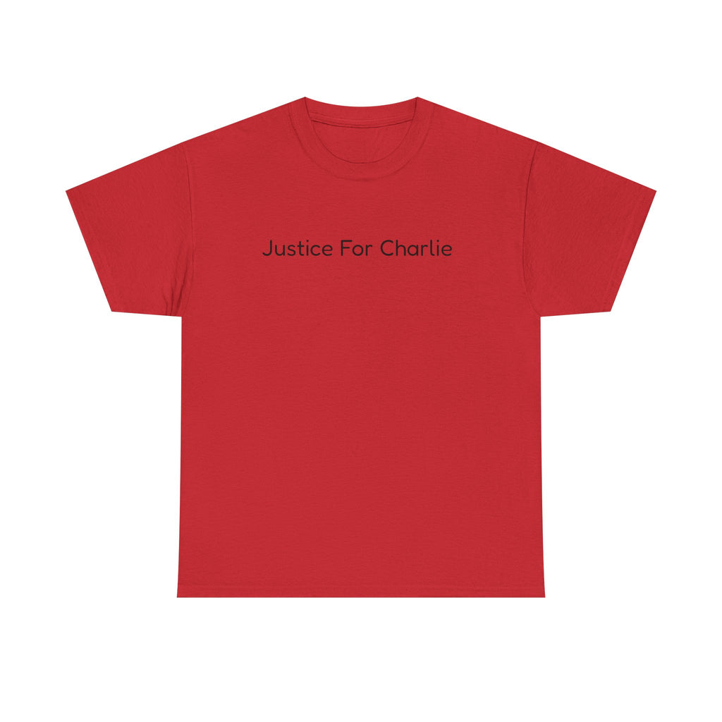 Justice For Charlie Unisex Cotton Tee
