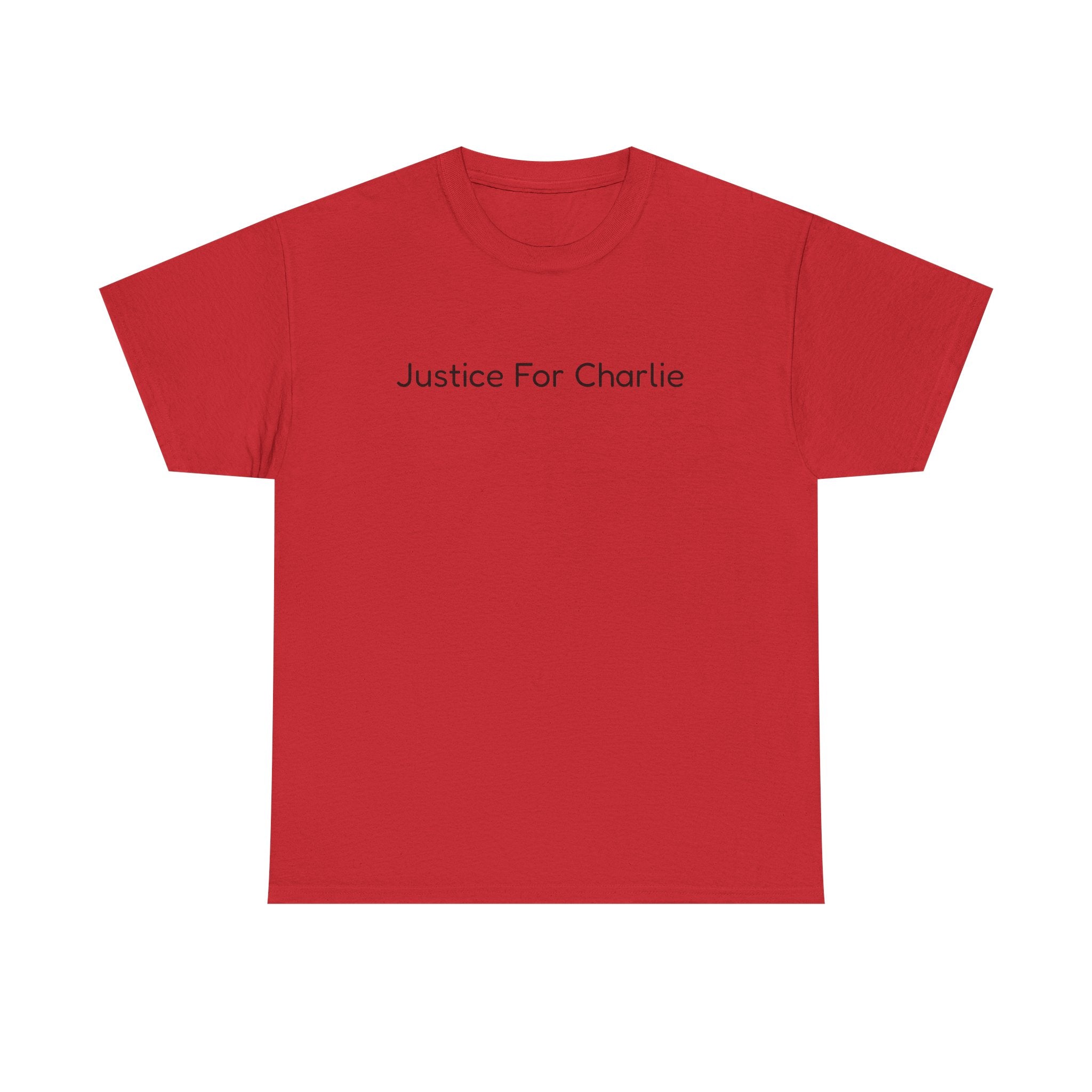 Justice For Charlie Unisex Cotton Tee
