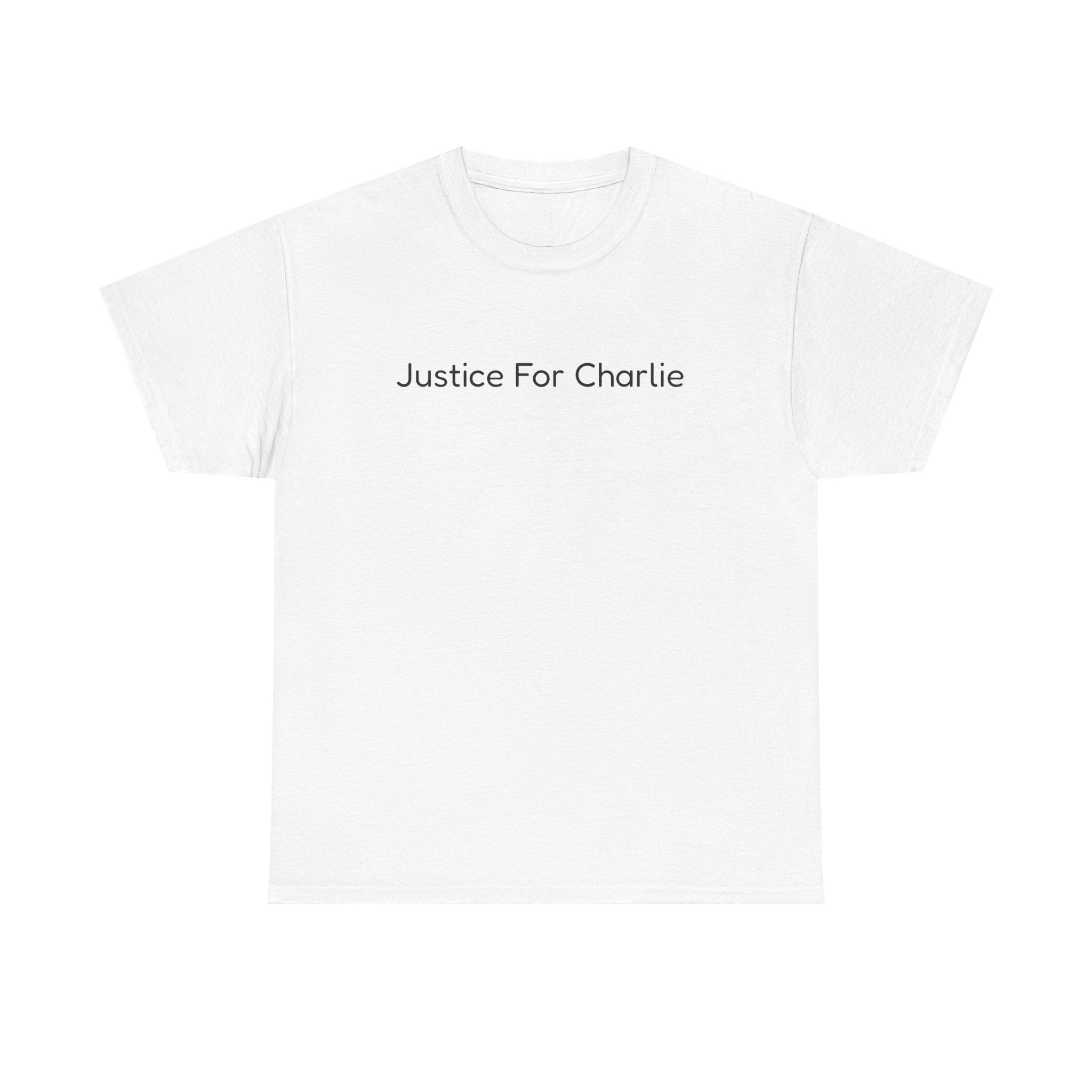 Justice For Charlie Unisex Cotton Tee